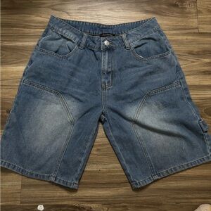 Denim Blue Men's Shorts